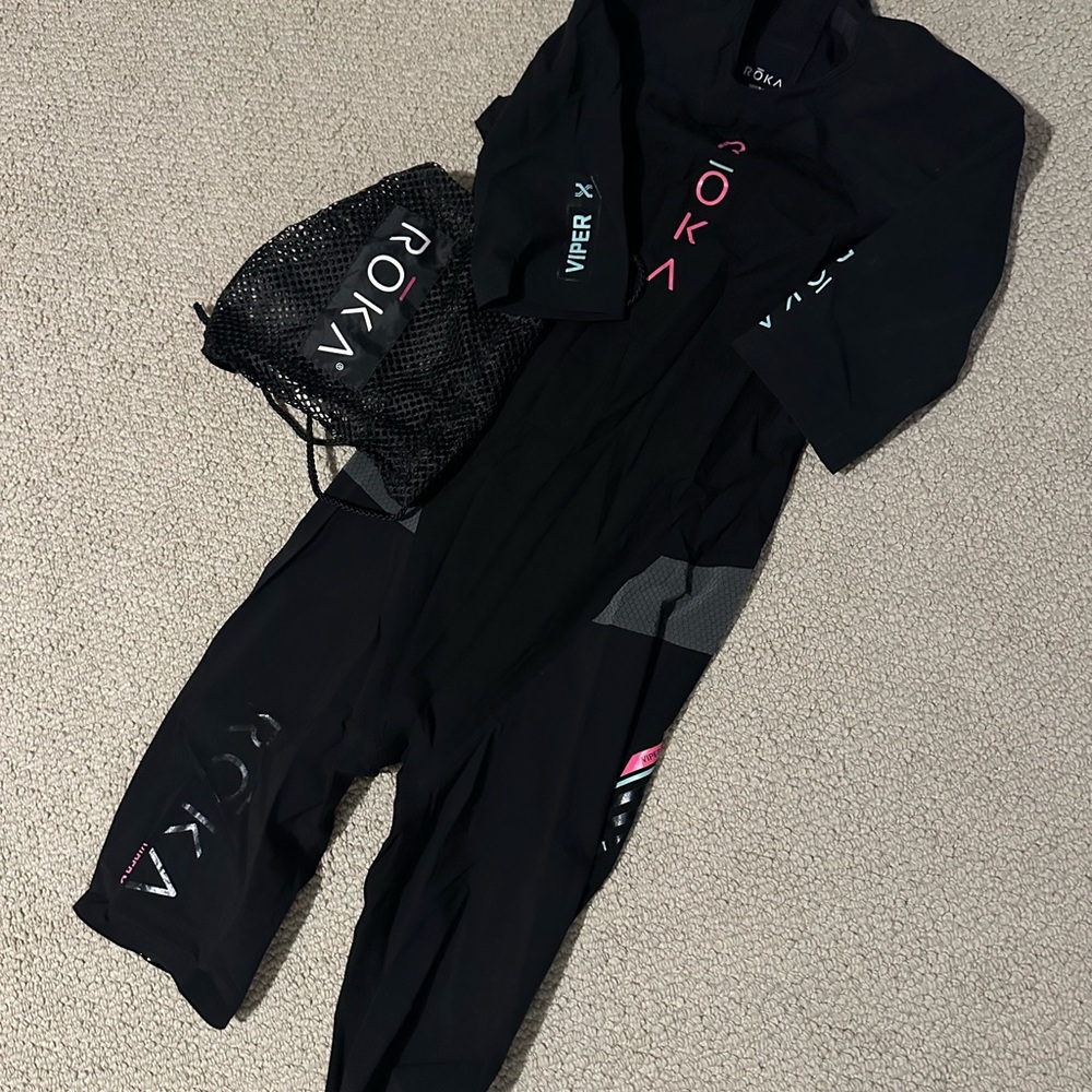 WOMEN'S ROKA VIPER X2 SWIMSKIN - SHORT SLEEVE - Picture 4 of 4
